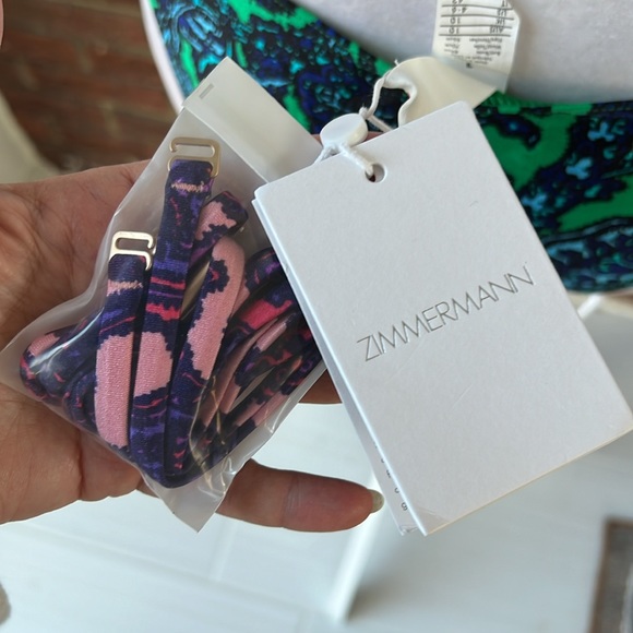 Zimmermann Tiggy Tie Bikini, Spliced Size 1 US 4-6 - Picture 5 of 8